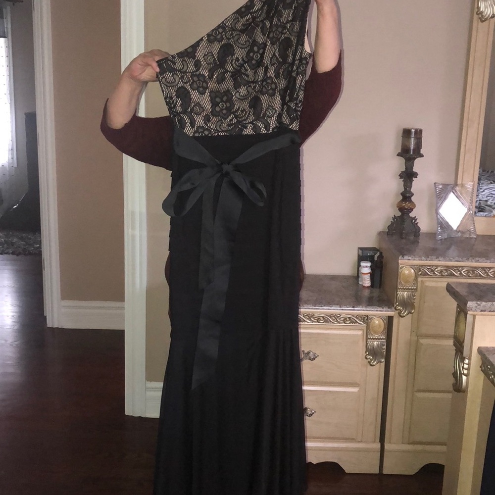 Black long dress